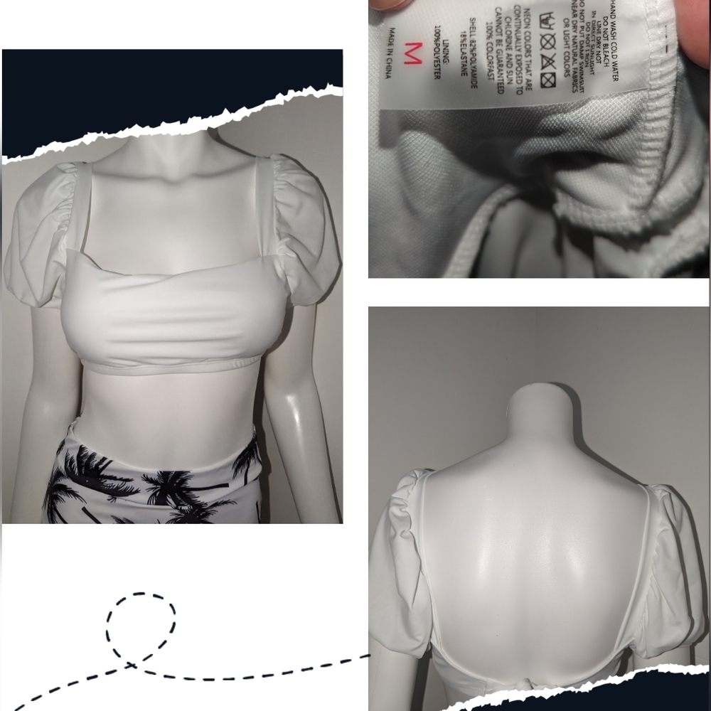 Woman's bikini top (ONLY) size Medium